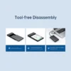 Caja para disco SSD/HDD