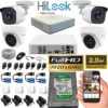 Kit Hikvision CCTV 4 Cámaras